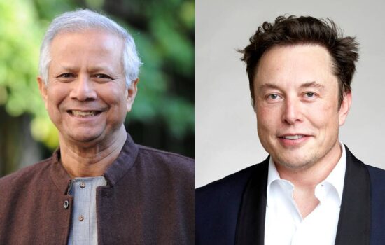 প্রধান উপদেষ্টা ইউনূস ও ইলন মাস্কের বৈঠক, বাংলাদেশে স্টারলিংক আনার আলোচনা